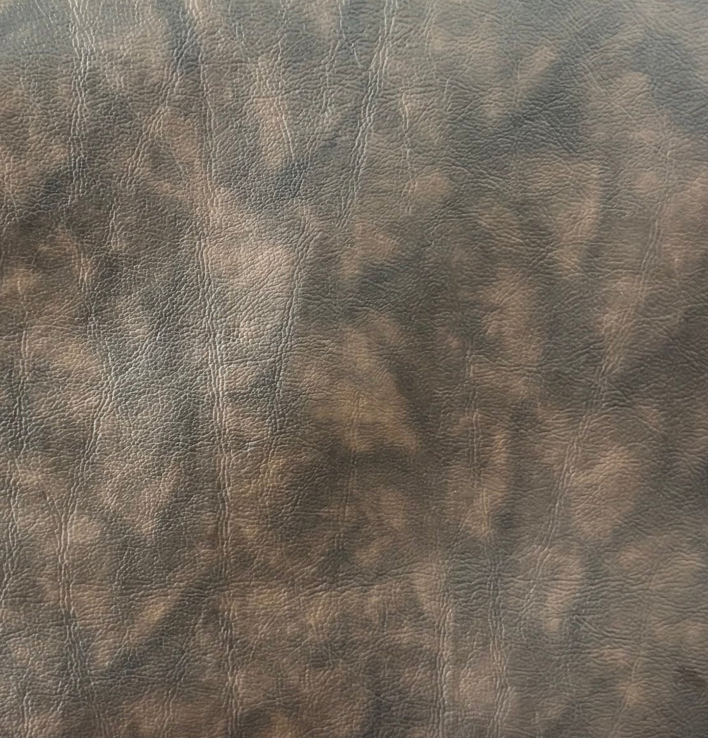 Faux Leather 2 Tone Brown (Per Meter)