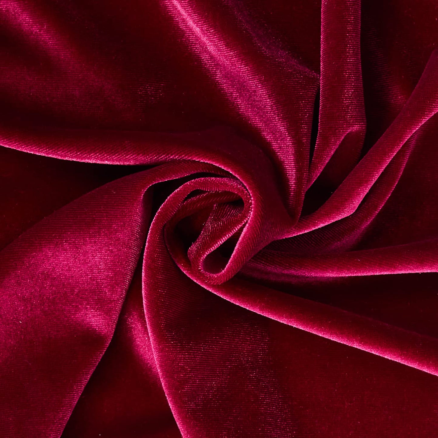 Fabric Velvet Burgandy (Per Meter)
