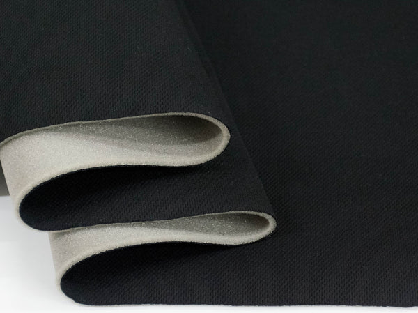 Hoodlining Birds Eye Black (Per Meter) Sonpra