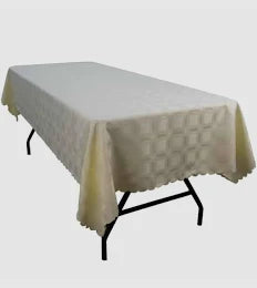 Tablecloth Dobby Beige (Per Meter) Sonpra