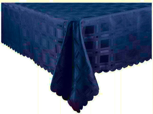 Tablecloth Dobby Navy Blue (Per Meter) Sonpra