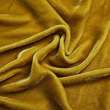Fabric Velvet Old Gold (Per Meter)