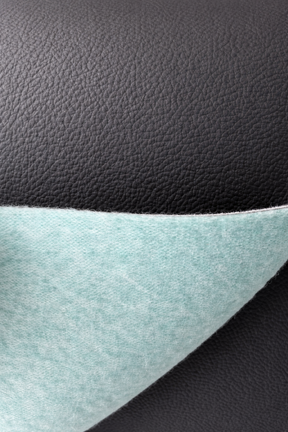 Vinyl German Black w/ Felt Backing (Per Meter)