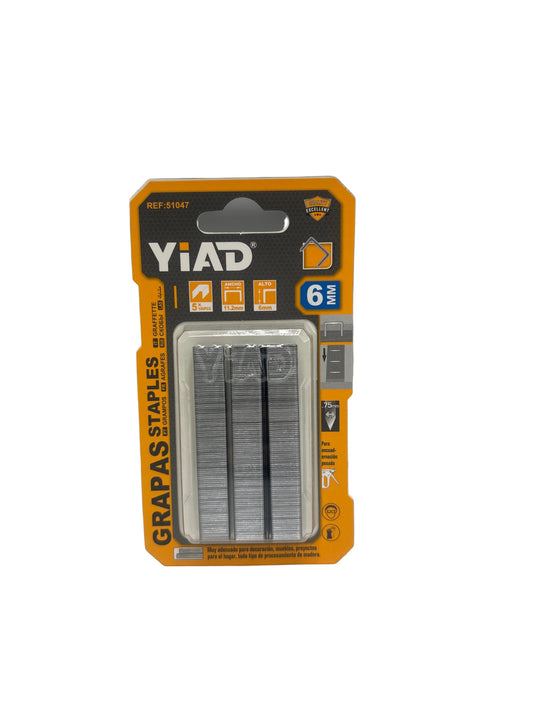 Staples 6mm Yiad (500pcs)