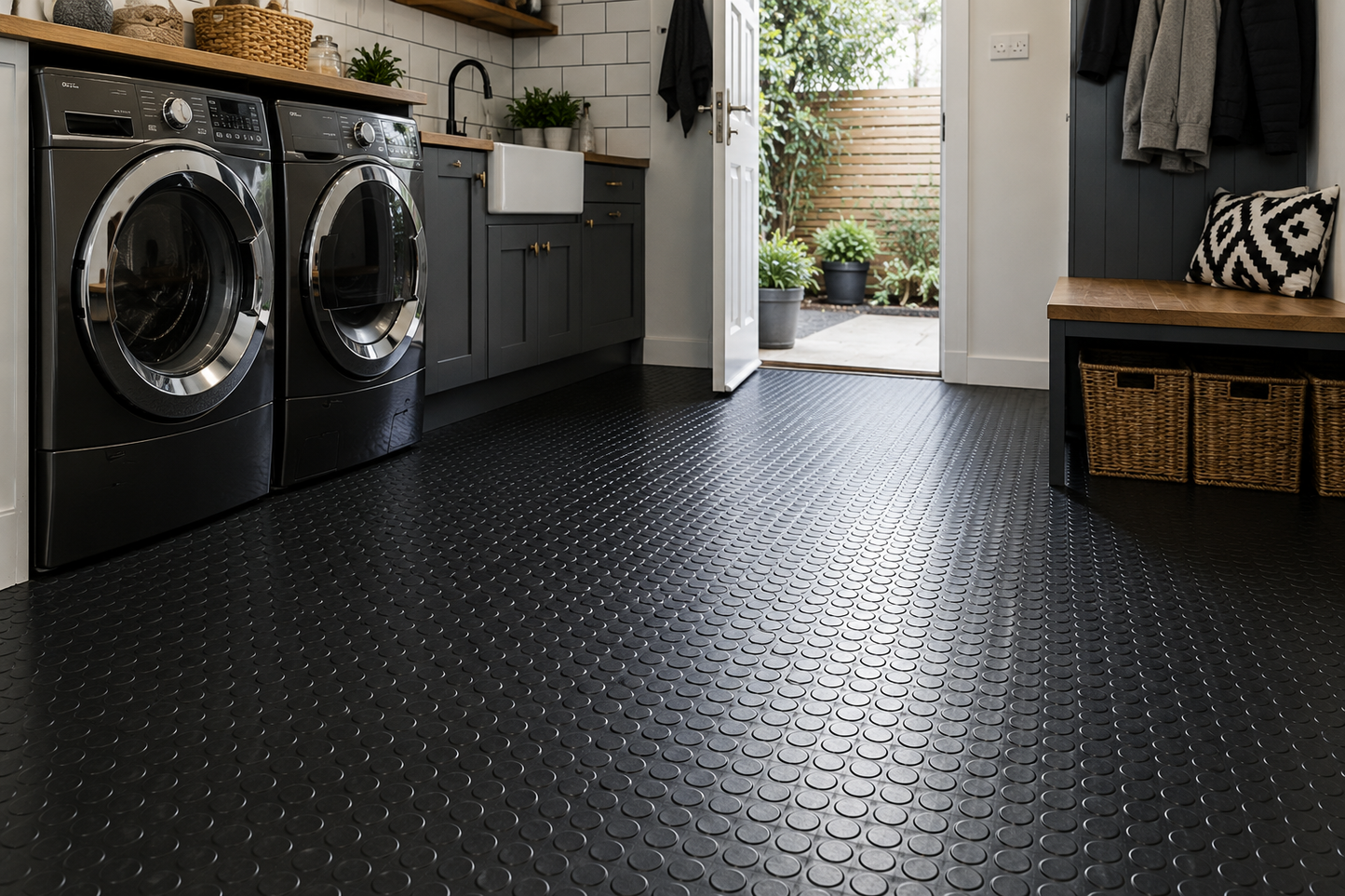 PVC Coin Flooring (Per Meter)