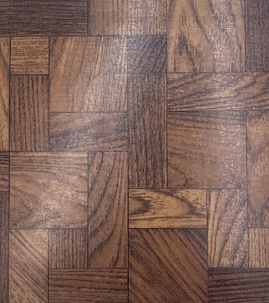 Vinyl Peel & Stick Flooring Tiles Wooden (8pcs)