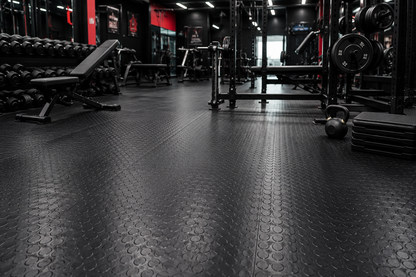 Rubber Coin Flooring (Per Meter)