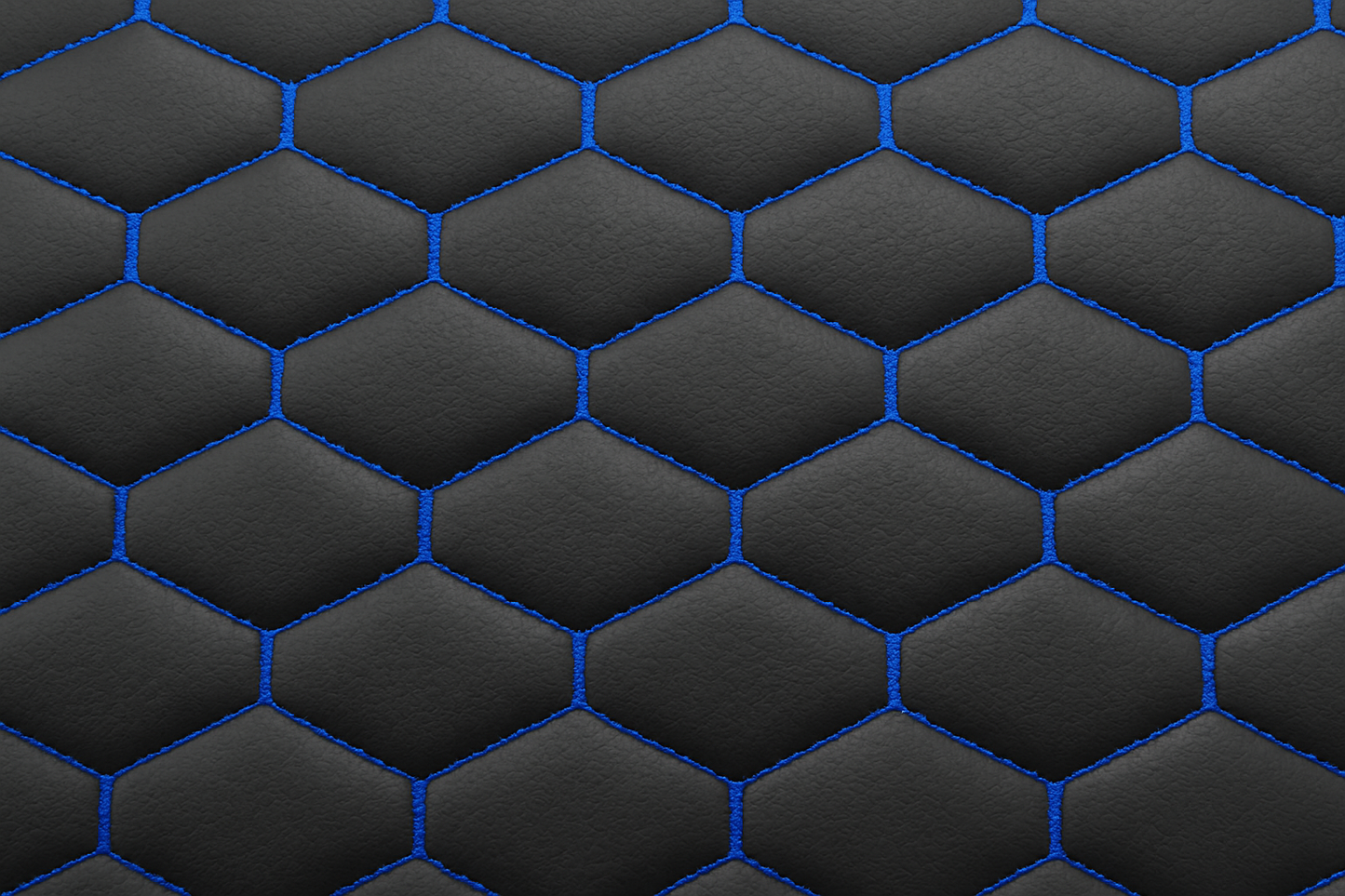 Stitch Vinyl with Sponge Backing Black (Per Meter) Sonpra