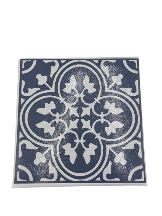 Vinyl Peel & Stick Flooring Tiles (8pcs)