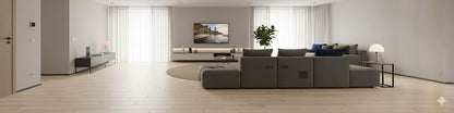 Vinyl Peel & Stick Flooring Tiles Beige (18pcs)