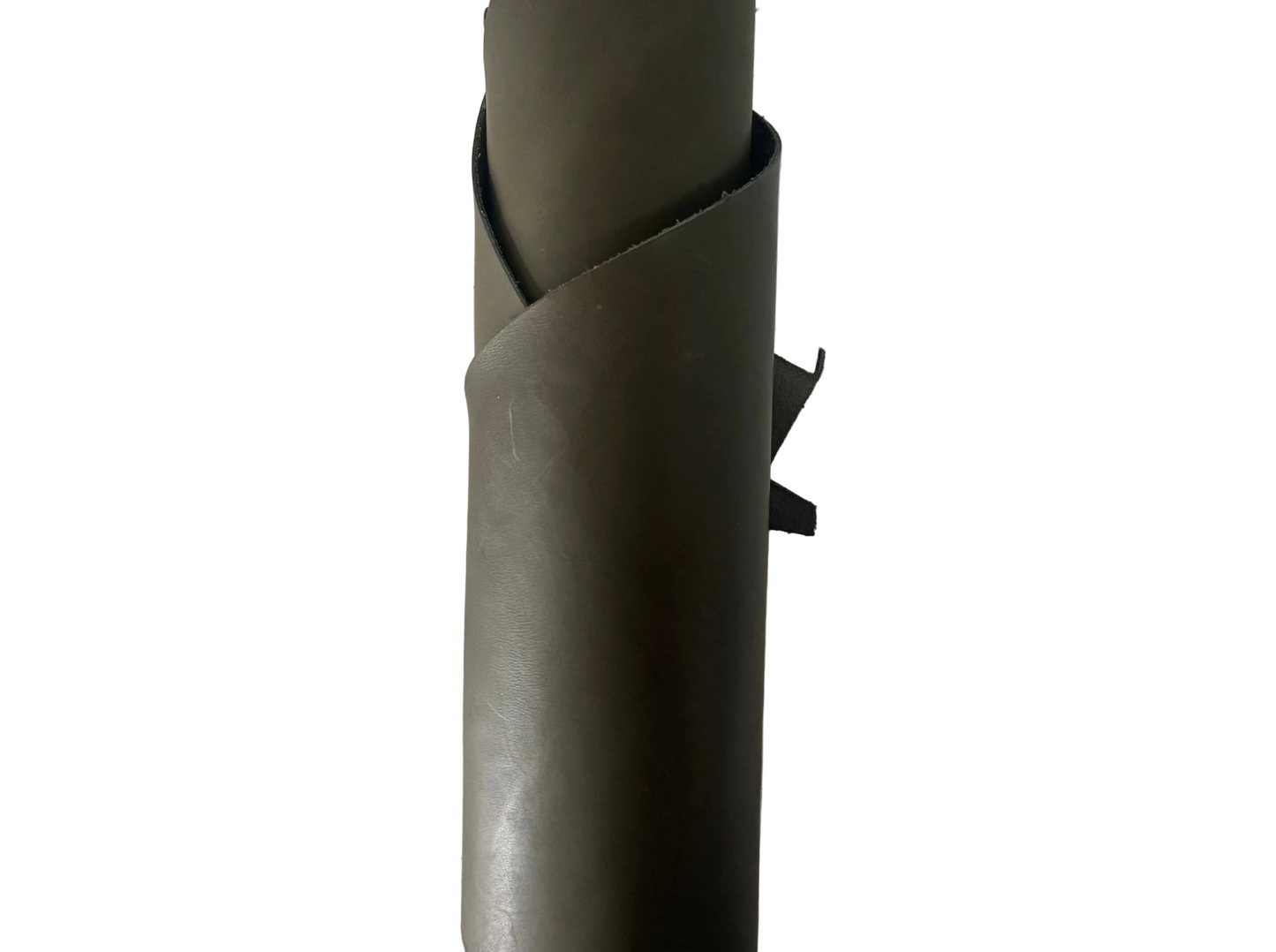 Leather Offcut Olive Green (0.95kg)