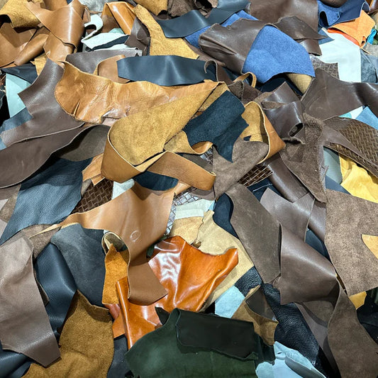 Leather Offcuts Assorted (Per Kg)