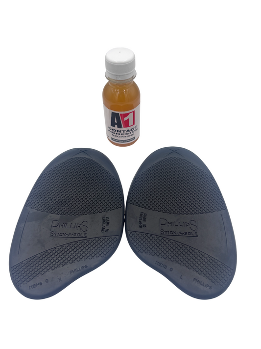 Phillips Shoe Sole & 100ml A1 Contact Adhesive