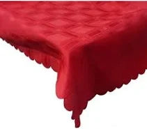 Tablecloth Dobby Maroon (Per Meter) Sonpra